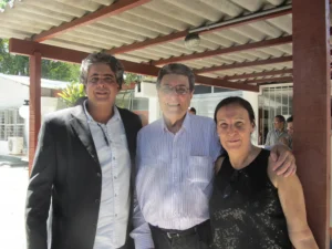 Armando Meyer (diretor do ISEC), Henri Eugene Jouval Junior e Ligia Bahia.