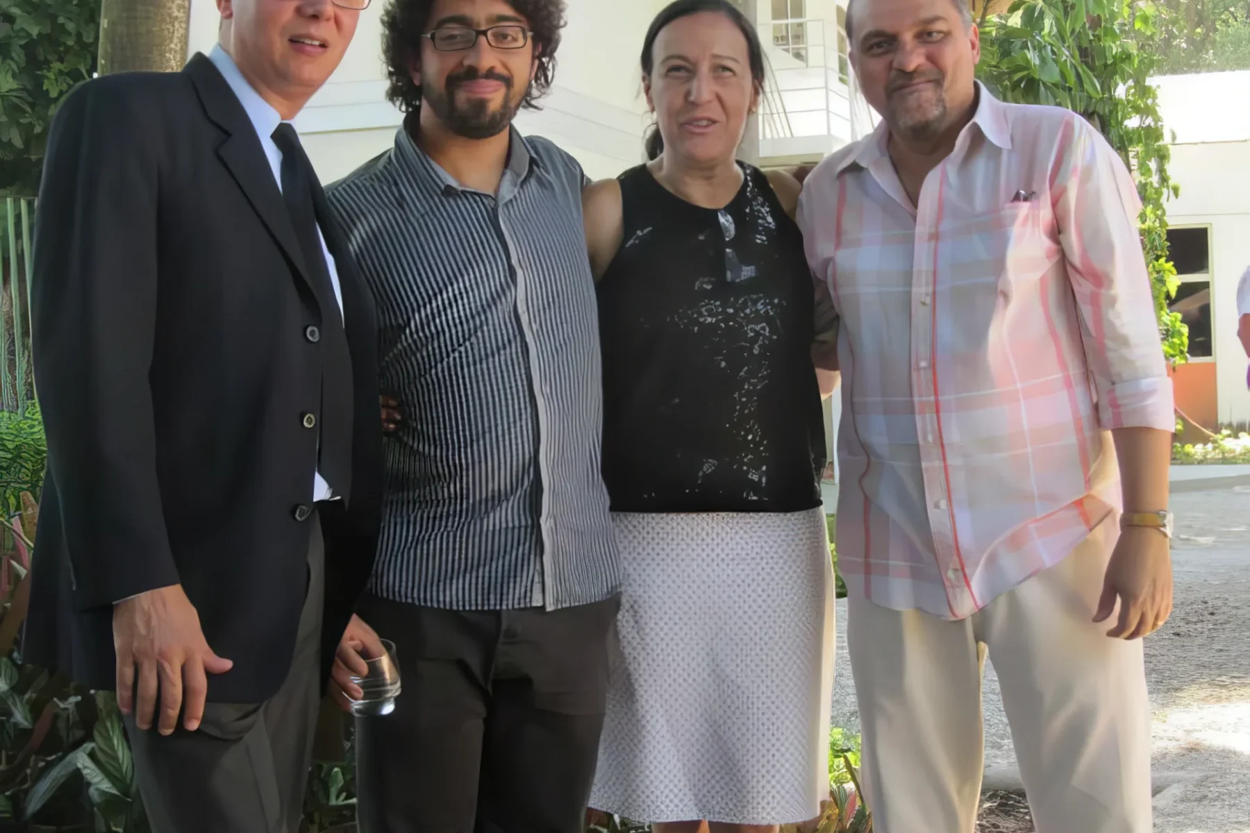 José Sestelo, Thiago Barreto, Ligia Bahia e Carlos Silva (secretário executivo da Abrasco)