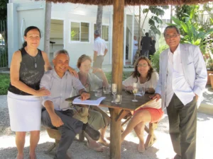 Ligia Bahia, Nilson do Rosário, Maria Lúcia Werneck